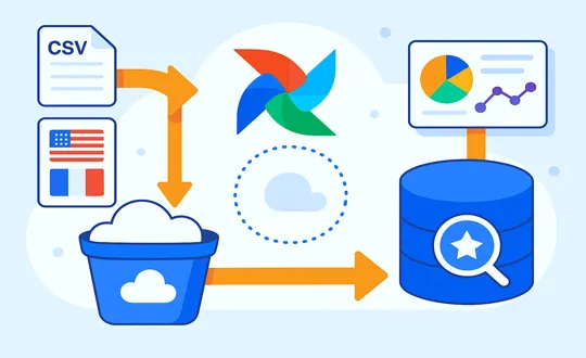 From GCS to BigQuery: Building Scalable ETL Pipelines with Apache Airflow 🧑‍💻