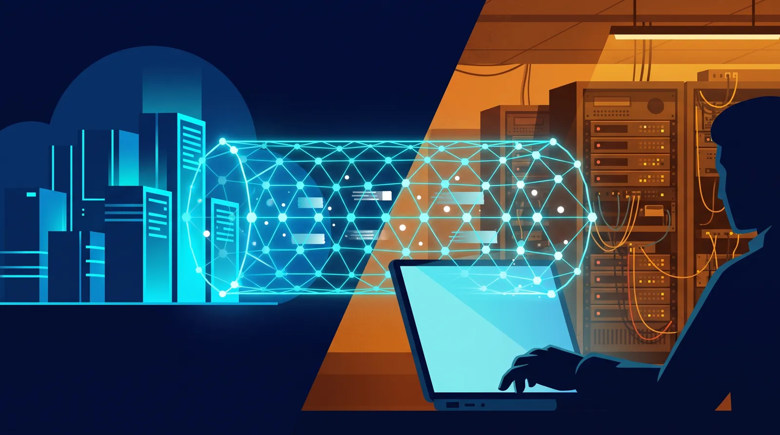 When you can't expose a database, don't expose it. Join the network it lives on.