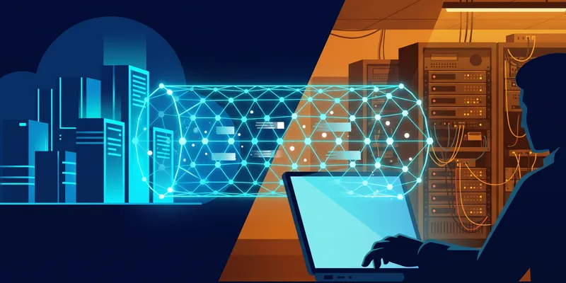 When you can't expose a database, don't expose it. Join the network it lives on.